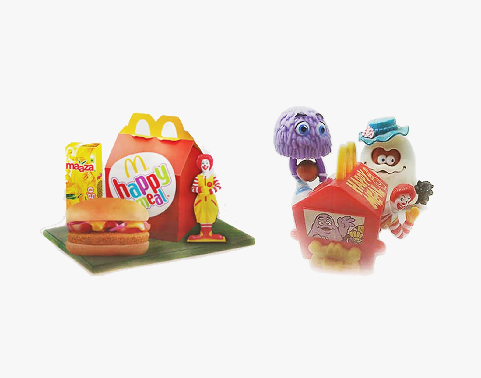 retro Happy meal toys